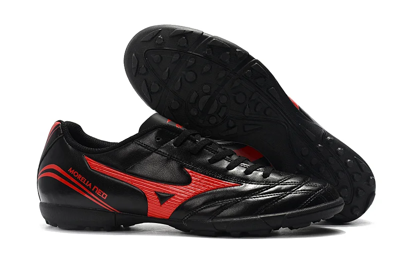 

Authentic Mizuno Creation Monarcida Neo Ckassic TF Men's Shoes Sneakers Mizuno Outdoor Sports Shoes Black/Red Size Eur 40-45