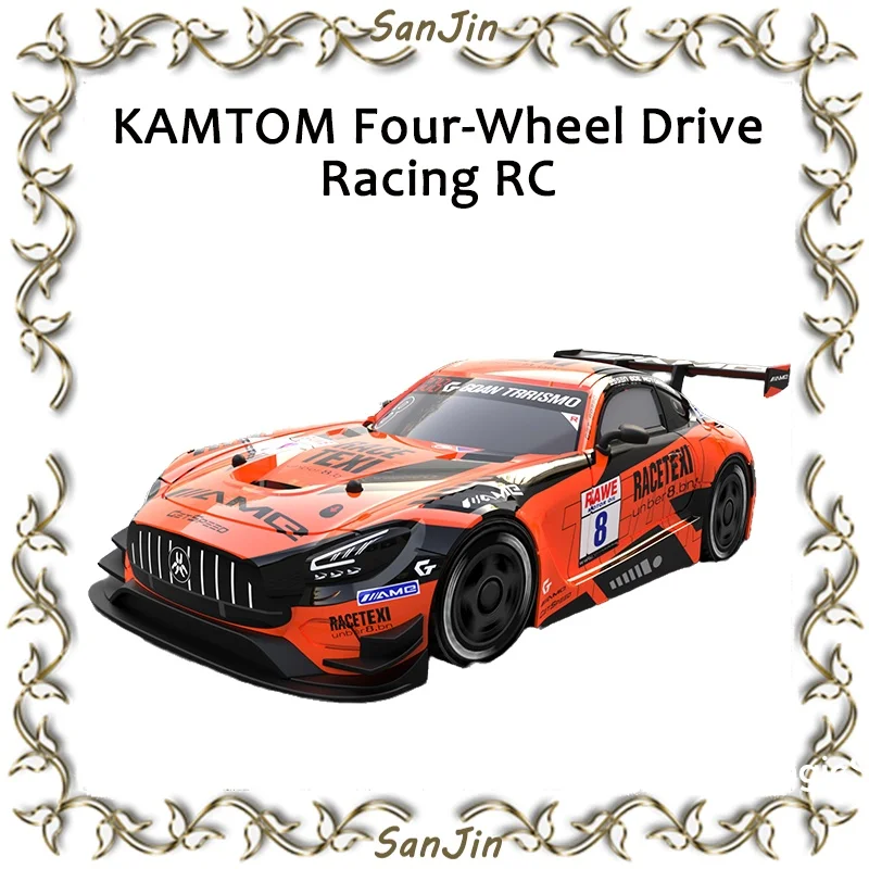Kamtom Drift Car Professional Rc Four Wheel Drive Racing Competition High Speed Remote Control Boy Electric Toy Gift