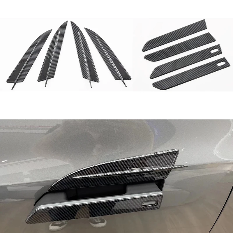 

For Mitsubishi AIRTREK 2022 ABS Chrome handle Protective Cover Door Handle Outer Bowls Trim Car Styling Accessories