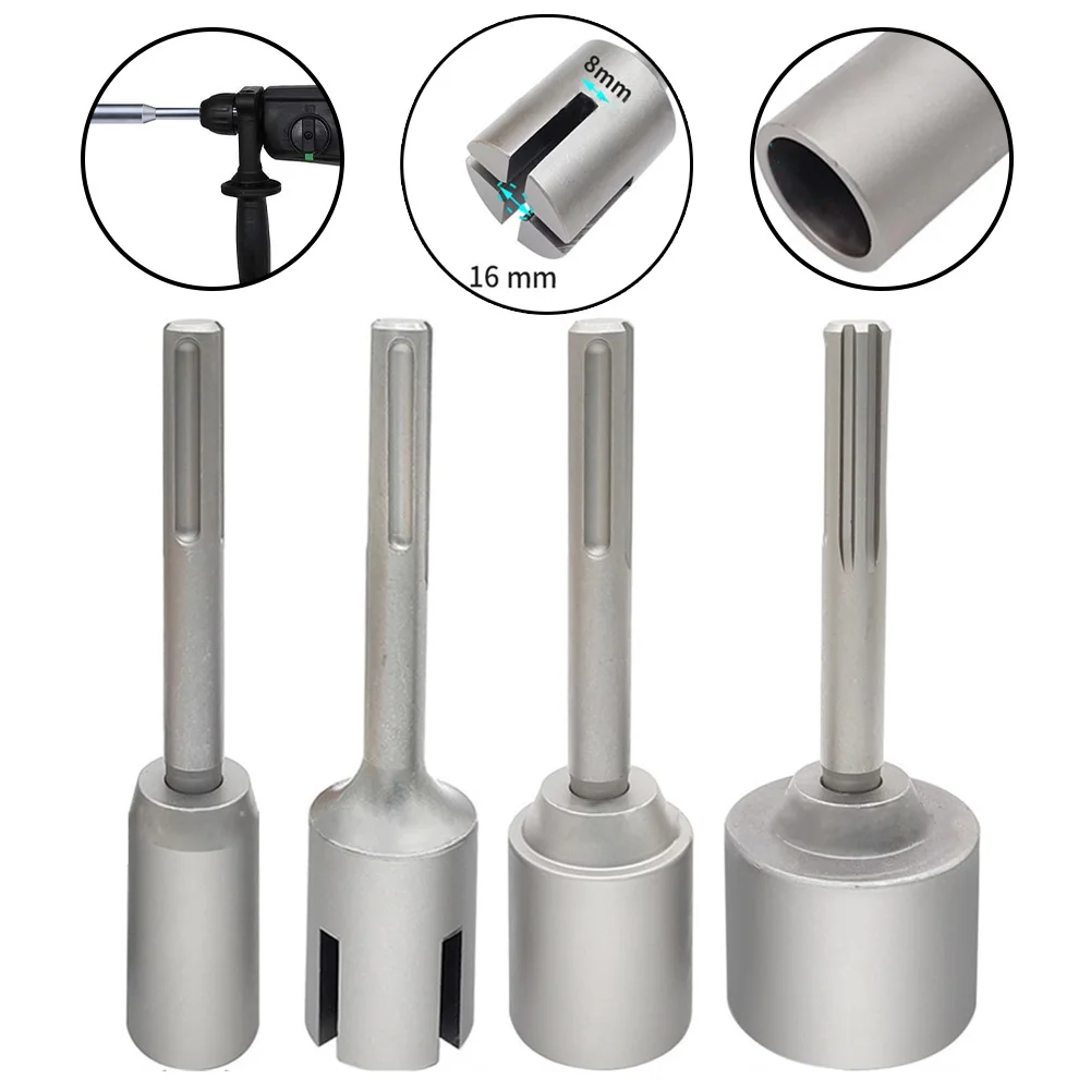 

SDS Ground Rod Driver Bit 30/45/50/60mm Ground Rod Professional Ground Rod Driver Hardened Earth Driving Rod Power Tools