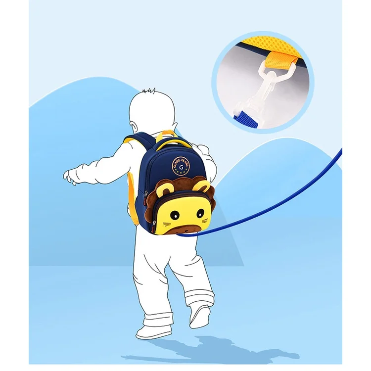 New Kids Cute Cartoon Rabbit Sheep Small Schoolbags In Kindergarten Children Light Breathable Anti Lost Backpacks for Girls Boys