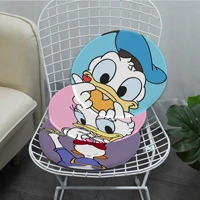 disney donald duck love square dining chair cushion circular decoration seat for office desk cushion pads