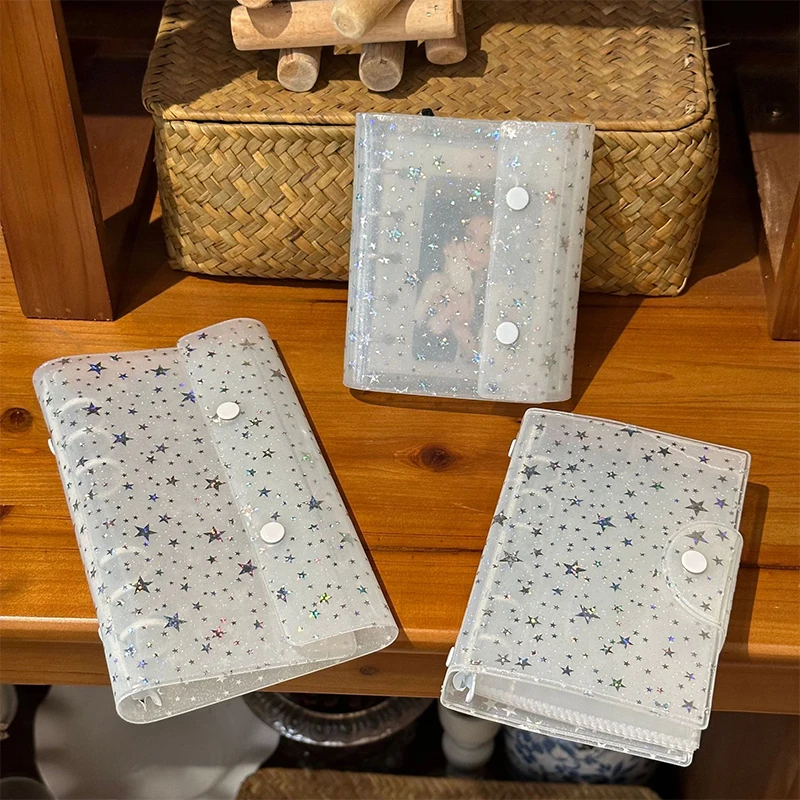 Простая прочная прозрачная обложка для переплета со звездой журнал альбом