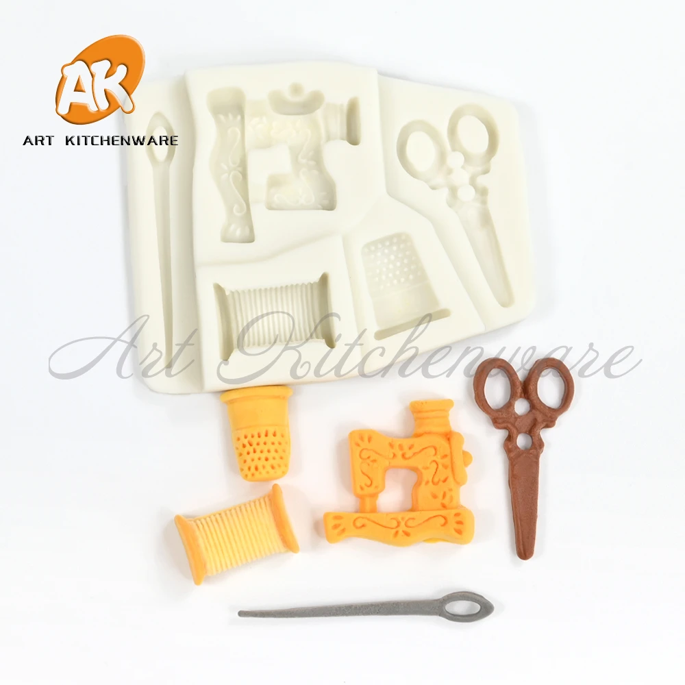 Миниатюрный набор для шитья силиконовая форма формы помадки шоколада