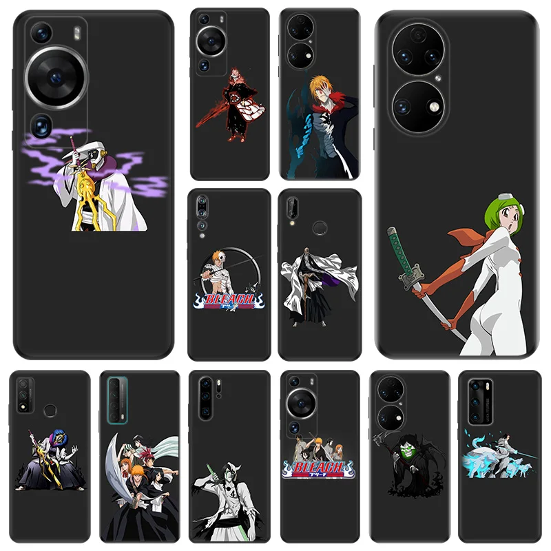 Матовый мягкий чехол для телефона Honor X7 b X8 X9 X6 a 90 70 Magic5 Отбеливатель Аниме Kurosaki-Ichigo