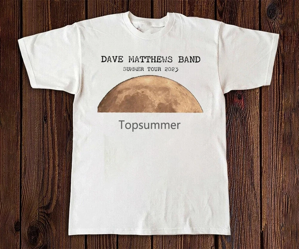 

Dave Matthews Band Summer Tour Cotton White All Size Unisex Shirt 2A385