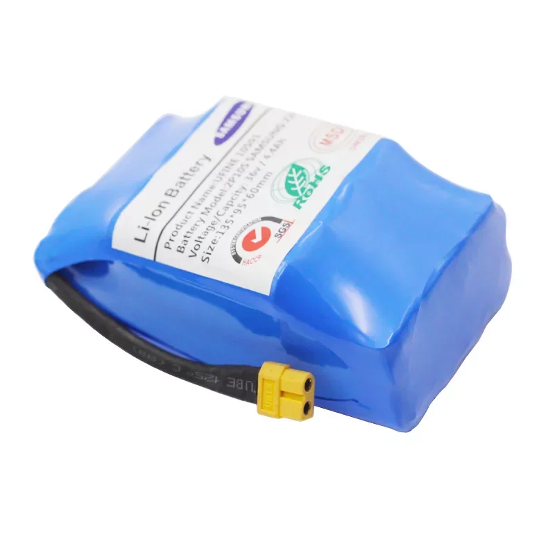 

Genuine 36V Battery Packs 4400mAh 4.4ah Rechargeable Lithium ion battery for Electric Self Balancing Scooter HoverBoard Unicycle