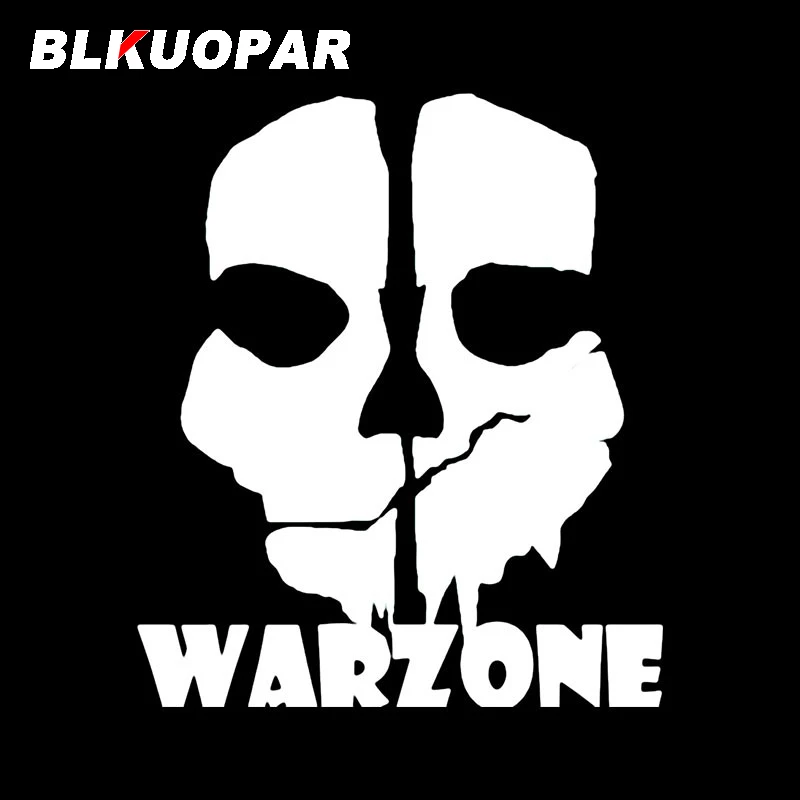 

Автомобильная наклейка BLKUOPAR Call Of Duty, оригинальная модная забавная Солнцезащитная наклейка, устойчивая к царапинам, кондиционер, мотоциклетная Автомобильная этикетка