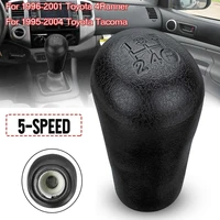 5 speed car gear shift knob lever shifter handball pu leather for toyota 4runner 1996 2001 tacoma 1995 2004