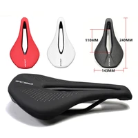 bicycle seat mtb road bike saddles pu ultralight breathable comfortable seat cushion racing saddle components components