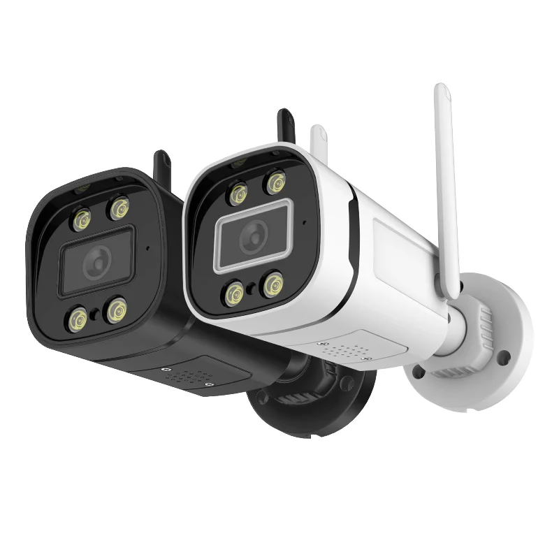 

Full Metal 5MP IP66 Waterproof Indoor Outdoor Wireless IP Bullet Camera P2P Two Way Audio SD Card Storage Security Camera