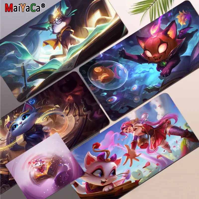 

League of Legends Yuumi My Favorite Gaming Player desk laptop Mouse Mat for big CSGO Game Player Desktop PC Computer Laptop