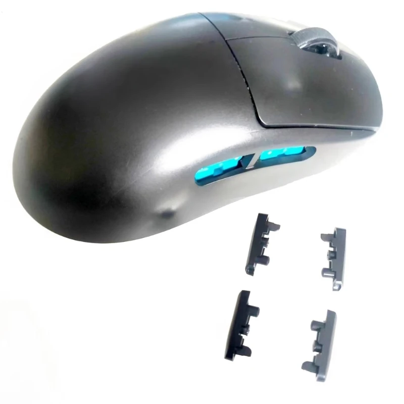 

L43D 4PCS Mouse Side Button Keys Click Cover Set for Logitech G4 G5 G6 G7 GPW Buttons
