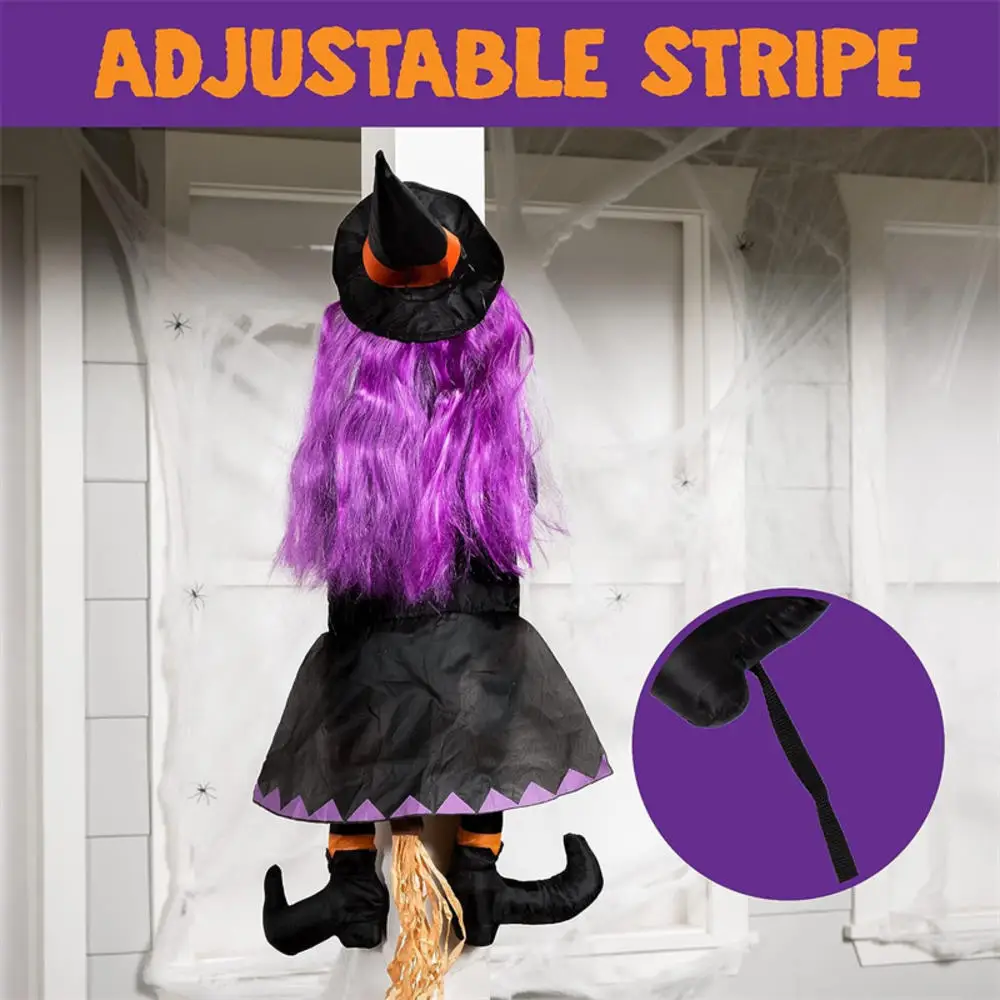 Хэллоуин: Украшения с разбившейся ведьмой реквизит ведьма врезавшаяся в дерево