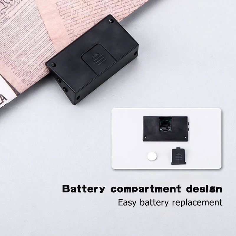 Минималистичные мини-электронные часы бесшумные настольные с дисплеем времени