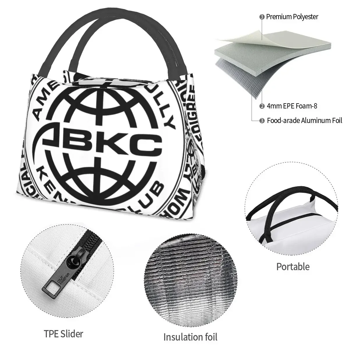 ABKC American Bully Kennel Club переносная изоляционная сумка для охлаждения термопродуктов