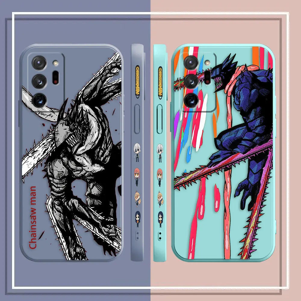 Case For Samsung Galaxy A90 A80 A70 A60 A50 A40 A30 A20S A20 A10S Note 20 M33 Pro Plus Lite Ultra 4G 5G Case  DENJI Chainsaw Man