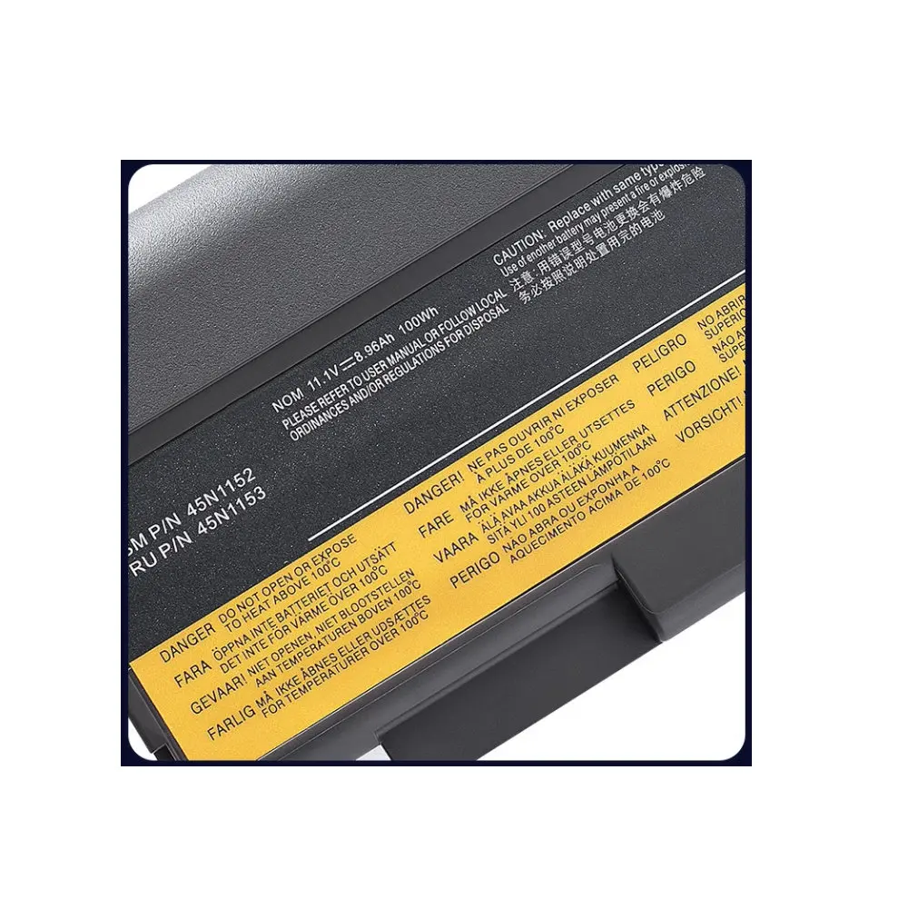Аккумулятор для ноутбука Lenovo ThinkPad T440P T540P W540 L440 L540 45N1152 45N1153 45N1149 45N1145 45N1160 57 + ++ 100WH