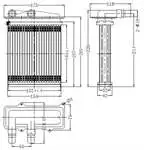 

KRN013032 for heater radiator TRAFIC 2.0dci 01- (165 × 32)