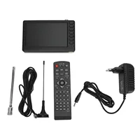 LEADSTAR D5 5 Inch Portable Pocket TV ISDB－T VHF UHF Digital and Analog mini small Car TV Television Support USB 2