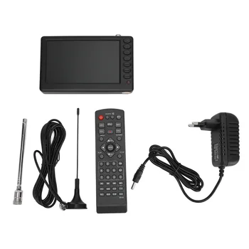 LEADSTAR D5 5 Inch Portable Pocket TV ISDB－T VHF UHF Digital and Analog mini small Car TV Television Support USB 2