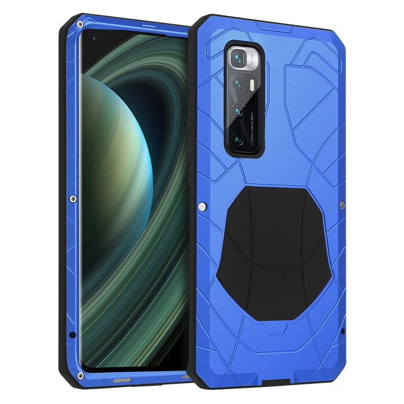 Роскошный полностью защитный металлический противоударный чехол для Xiaomi MI 11 11t 10