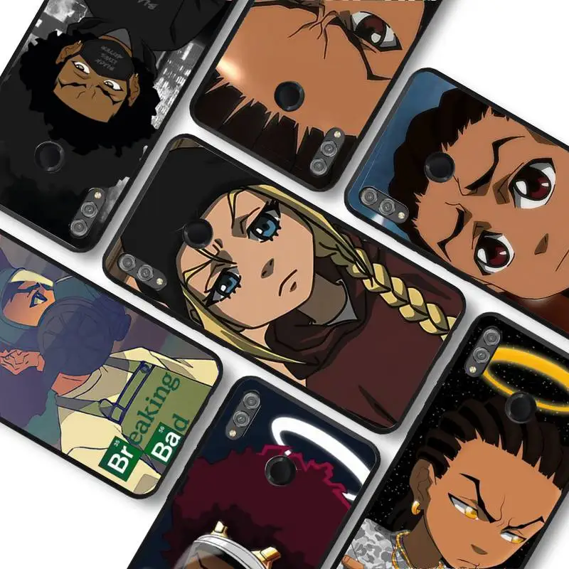 

Huey Freeman The Boondocks Phone Case for Samsung S20 lite S21 S10 S9 plus for Redmi Note8 9pro for Huawei Y6 cover