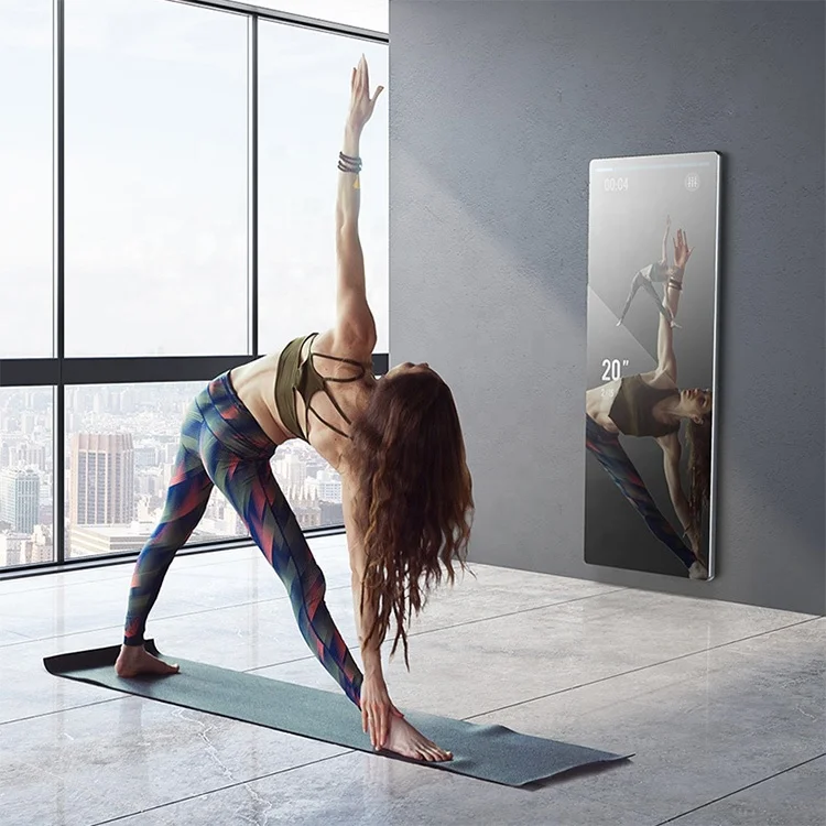 

43inch Android Magic Wall Mounted Home Exercise Movement Mirror Smart Gym Interactive Workout Fitness Mirror