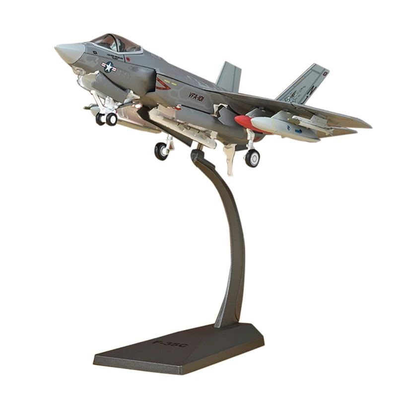 

1:72 Simulation Alloy F-35C Fighter Model American Aircraft Model Gifts Home Decoration Collection Ornaments A