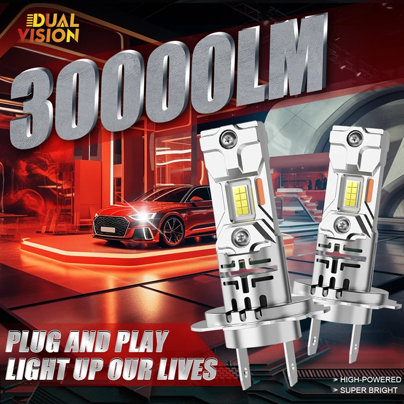 Универсальный Комплект Автомобильных Ламп Для Фар H7 H4 H11 9005 9006 Mini Wireless 300w 6000k Csp