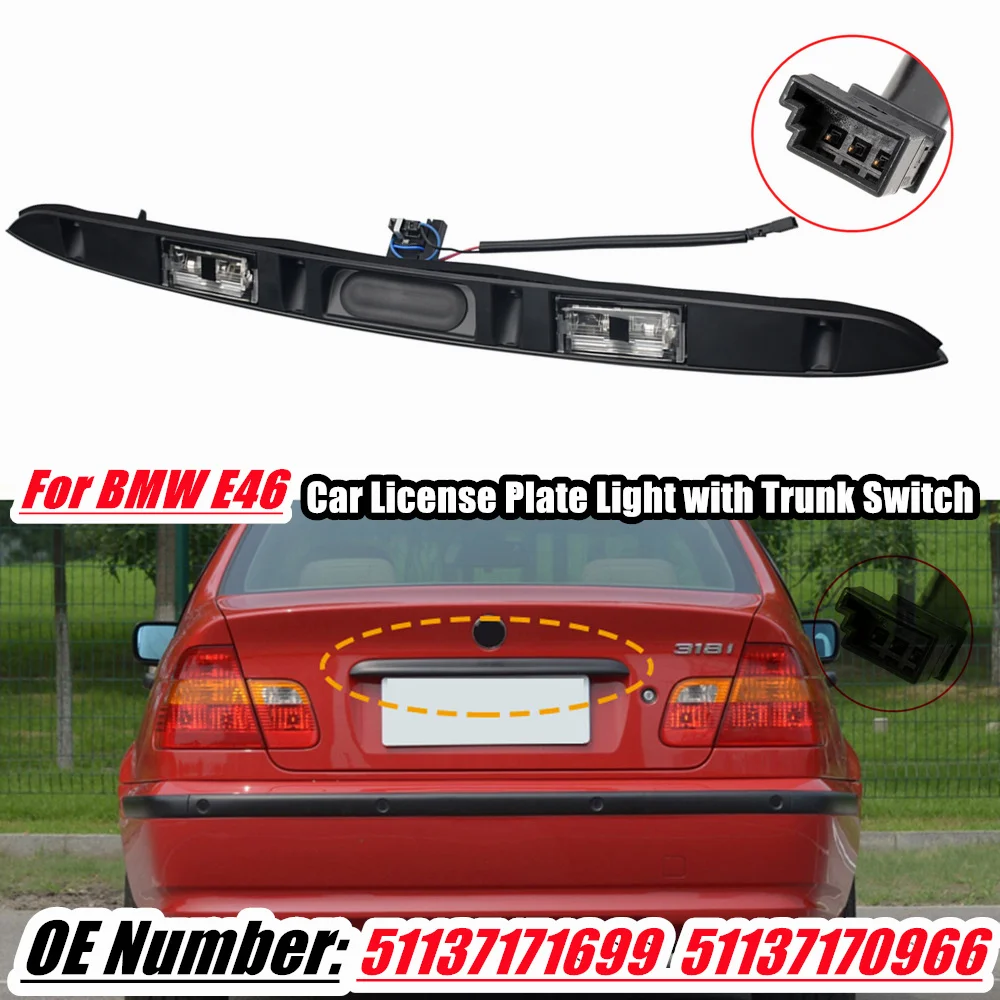 

Автомобильный Стайлинг для BMW E46 323i 325i 325xi 328i 330i 330xi Новая черная крышка багажника ручка кнопка 51137171699