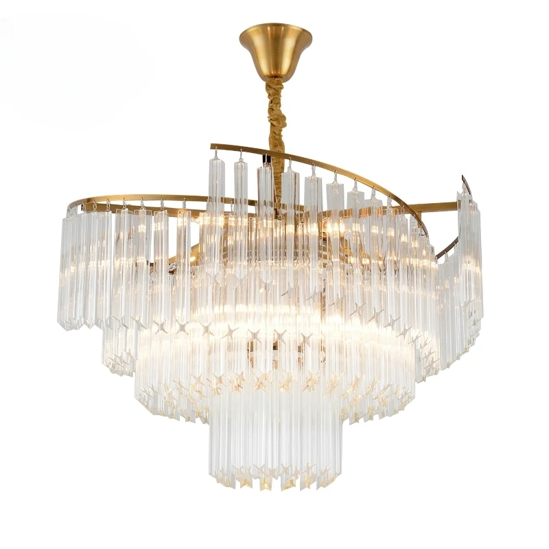 

Art Led Chandelier Pendant Lamp Light Room Decor New Corner Glass Rod Headboard Kitchen Hotel E14 Multiple Heads Hanging