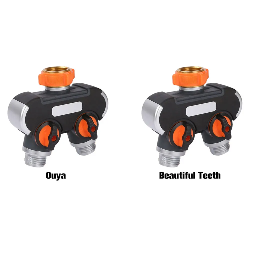 

Garden Hose Splitter For Quick Connector And Irrigation Pipe Watering Connector Water Distributor Irrigation Valve
