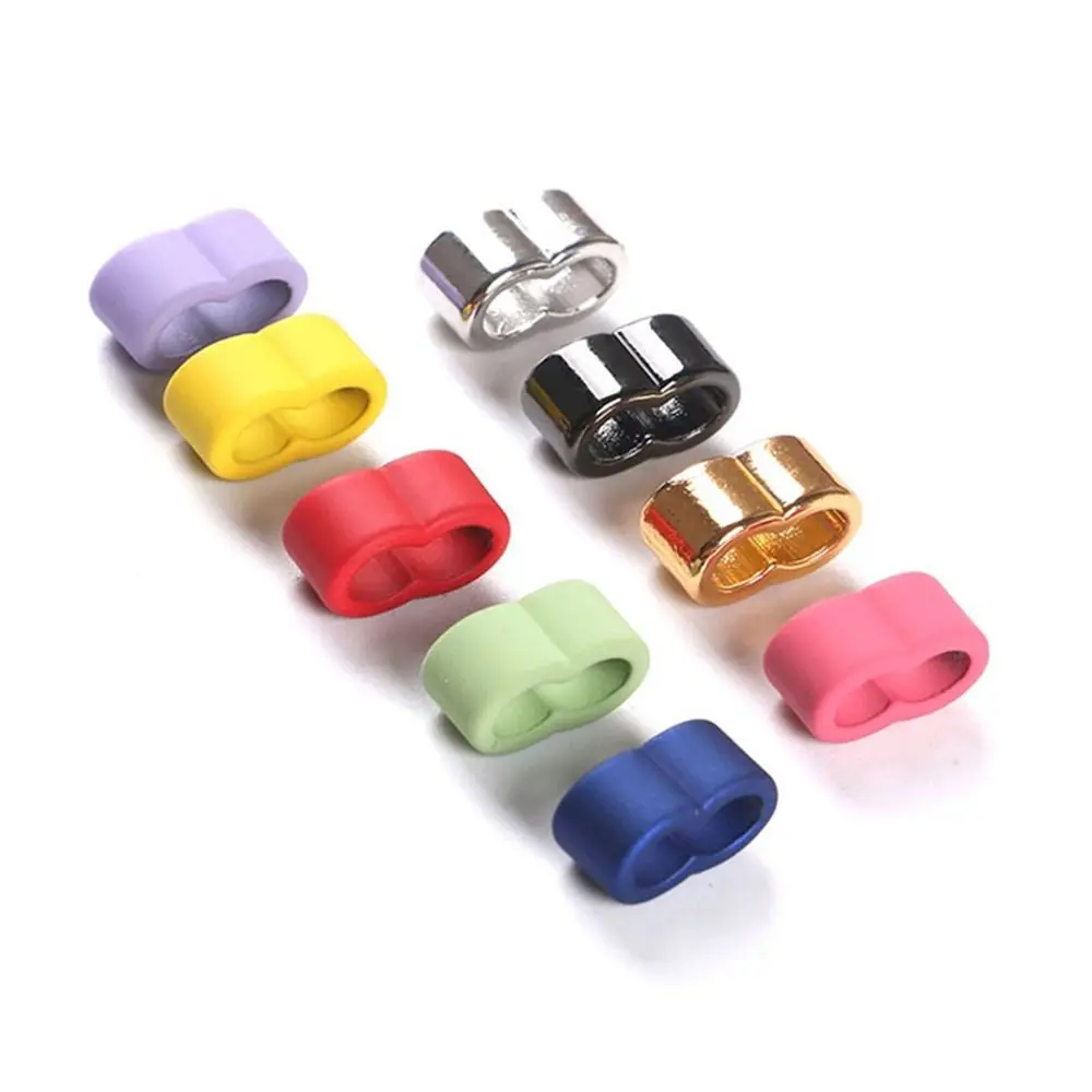 

Antiskid Rope Stopper Stopper Hoodie Slip Adjustable Buckles Mental Cord Lock Clothing Rope Buckle Shoelace Rope Parts