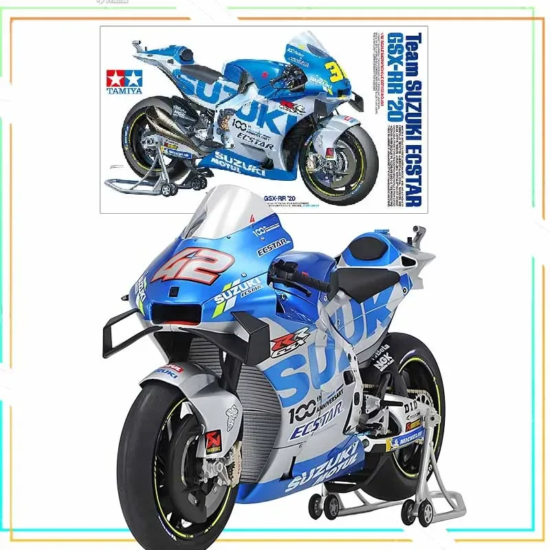 Подлинный оригинальный мотоцикл Suzuki Team ECSTAR GSX-RR ✠ в сборе аниме экшн-фигурки