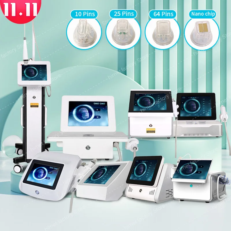 

10 Needles, 25 Pins, 64 Pins, Nano fractional micro-needle rf skin beauty machine needles Microneedle RF Machine Needles