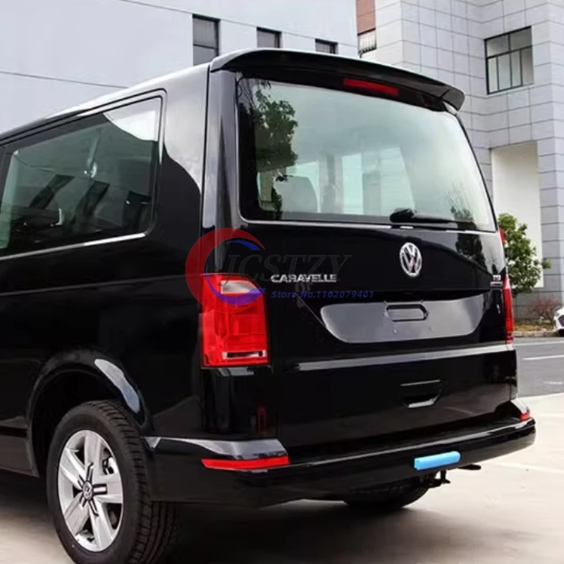 

Для Volkswagen Multivan T6 2015-2019 MPV АБС-пластик Неокрашенный цвет Задний спойлер Крыло крышки багажника Стайлинг автомобиля
