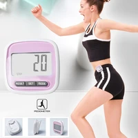3d pedometer walking pedometer 3d pedometer waterproof multifunctional sports calorie counting lcd display fitness equipment