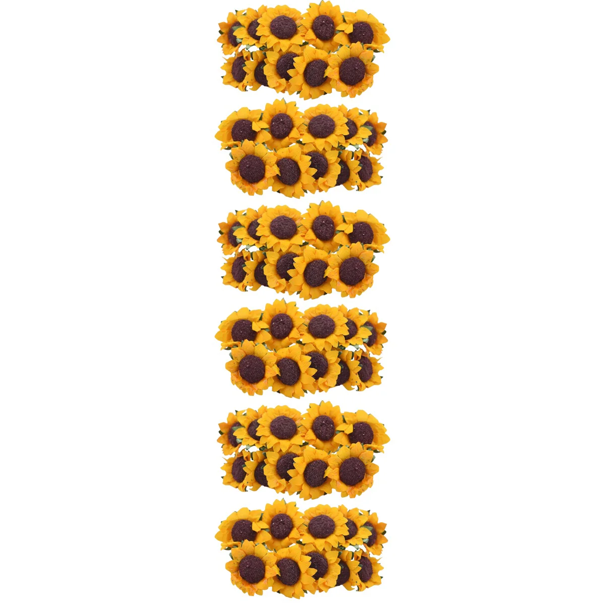 

Sunflower Flower Artificial Decor Wedding Flowers Stem Centerpieces Embellishments Sunflowers Floral Decoration Simulation Head