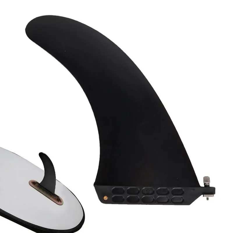 

Плавник для доски для серфинга, одинарный плавник, плавник для доски, гладкий матовый высокопрочный стабильный плавник для воды, надежные плавники для Лонгборда