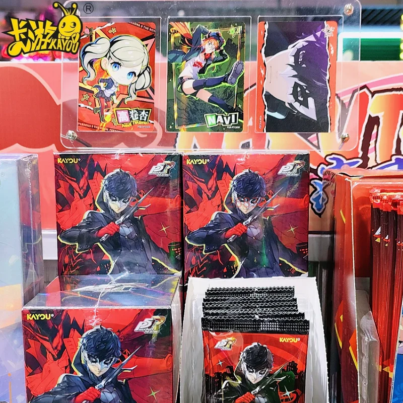 Фото Оригинальная коллекционная карта Kayou Persona 5 Royal Phantom Series: Подписанная карта производителя игры, аниме-мерч, коллекционная карта, игрушка, подарок №1