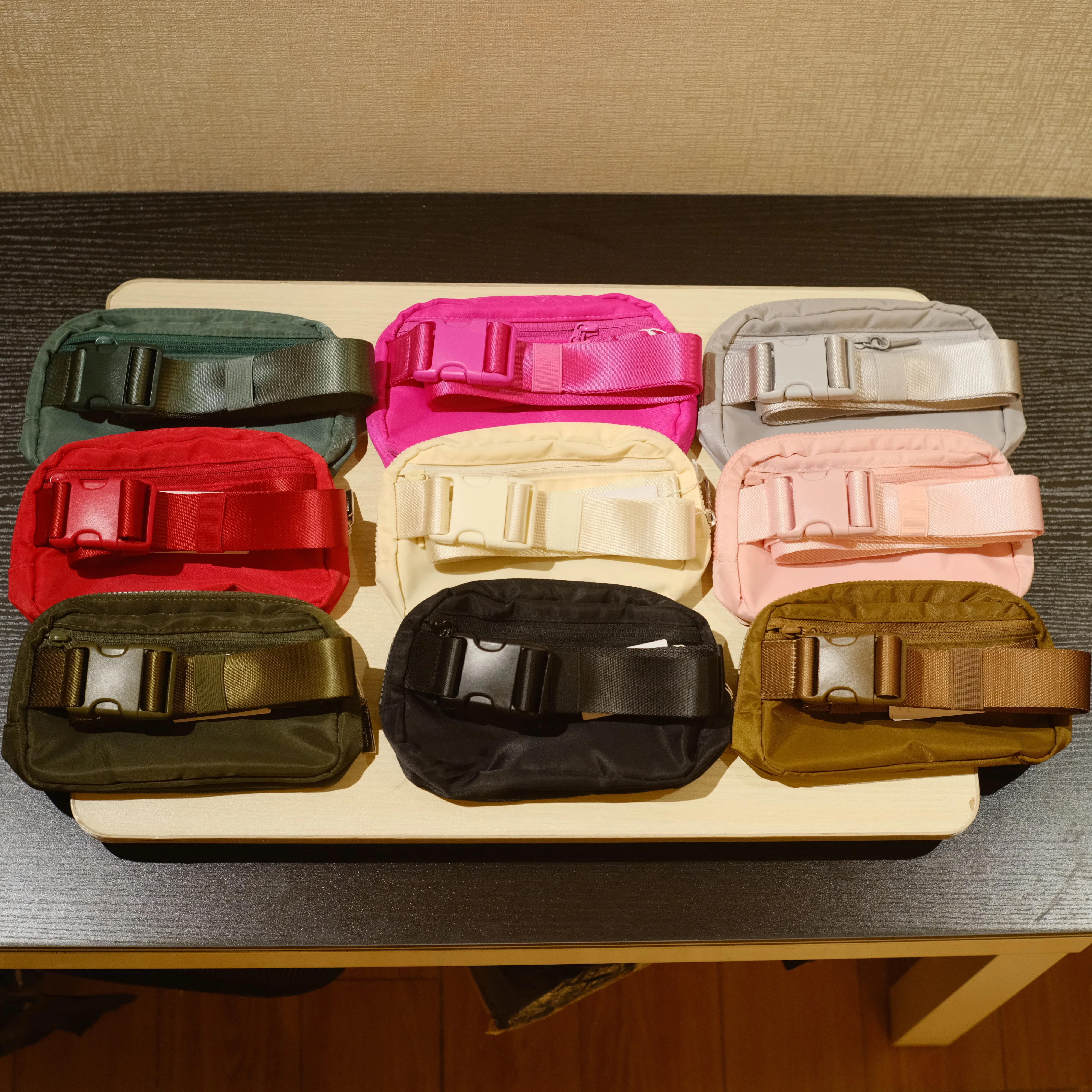 NWT Luluwomen Everywhere Belt Bag 1L Unisex Fashion Casual Crossbody Bag Outdoor Sports Running Water-Repellent Fabric Waistpack