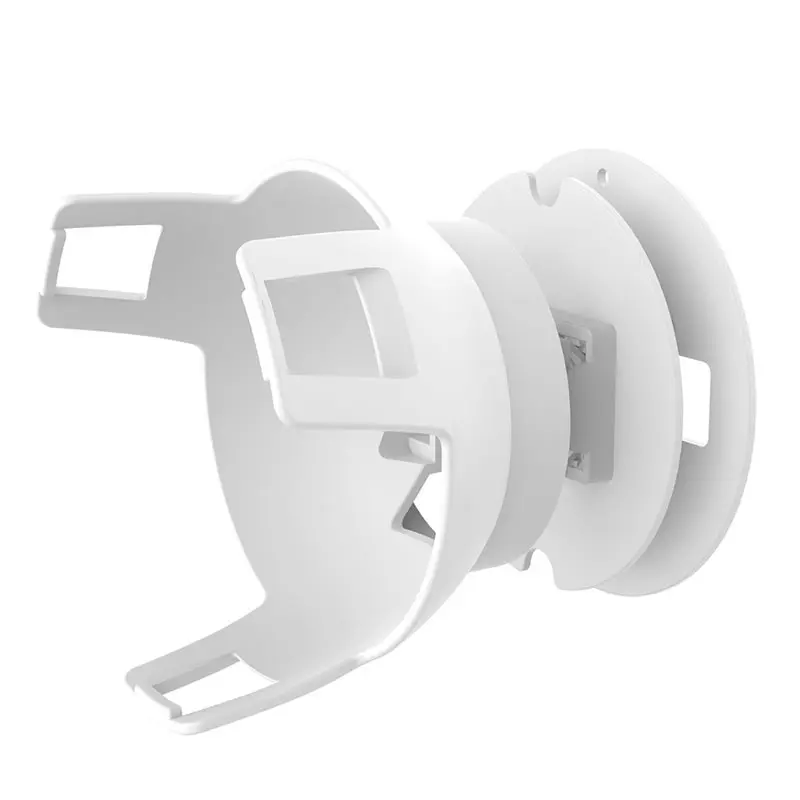 Фото Настенный держатель для динамика QWE-2X для Echo, кронштейн для звуковой системы, встроенный кабельный органайзер, белый цвет №2