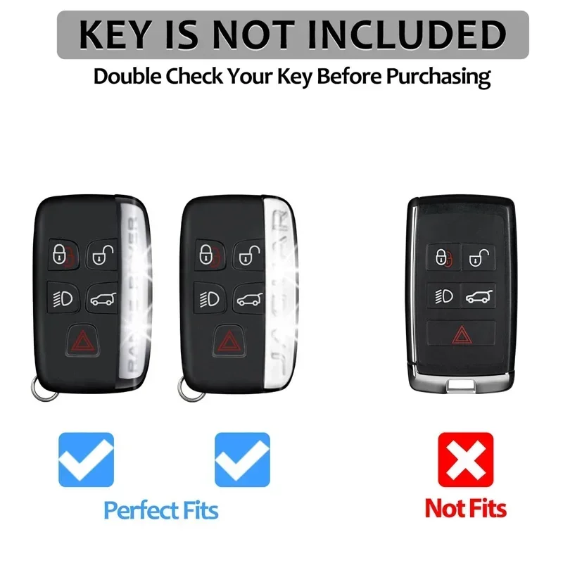 Чехол для ключей из углеродного волокна Land Rover Range Dsicovery LR4 HSE чехол Jaguar E-Pace F-Pace F-Type