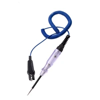 portable car circuit detector pen auto dc 6v 12v 24v dc car voltage circuit tester long probe pen automobile repair tools