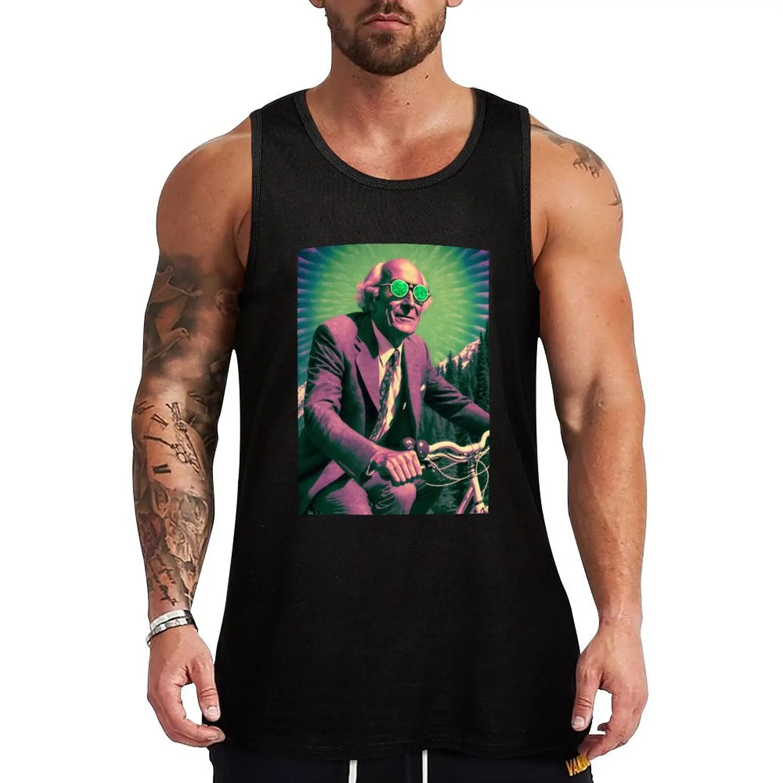 Альберт Хофманн велосипедная дневная майка спортивная одежда мужская