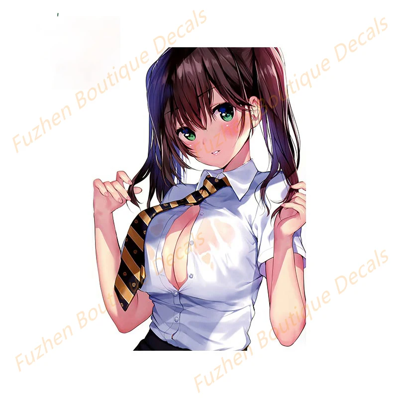 

Fuzhen Boutique Decals Exterior Accessories for Female Student Car Sticker Decal Funny Windows Bumper Motorcycle Car Styling