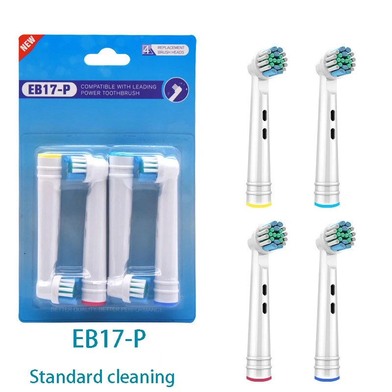 

4/8/16 PCS Standard cleaning Electric Toothbrush Replacement Brush Heads Refill For Oral B Brau Sonic Toothbrush Heads Wholesale