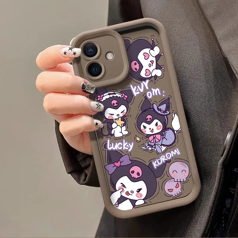 Cartoon Sanrio Kuromi My Melody Phone Case for OnePlus 10R 11 Nord 2 3 CE2 CE3 CE4 Lite 5G ACE2 ACE3 4G Soft Silicon TPU Covers