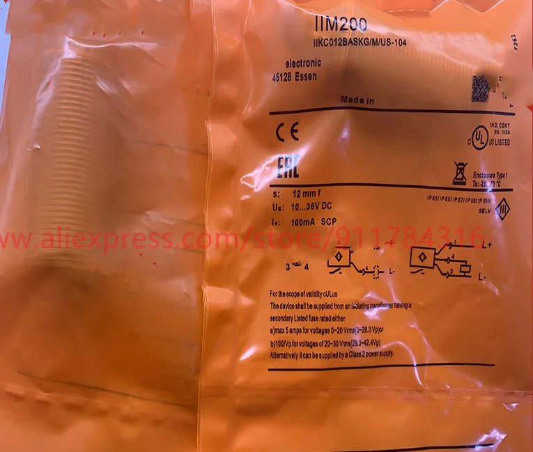 Новый высококачественный IFM Бесконтактный переключатель IGM204 IGM200 IGM201 IGM205 IIM200 IIM208 IIM201, 2 шт.